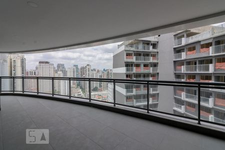 Varanda  de apartamento à venda com 2 quartos, 109m² em Vila Nova Conceição, São Paulo