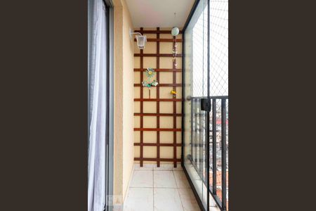 Varanda da Sala de apartamento à venda com 2 quartos, 52m² em Jardim Norma, São Paulo