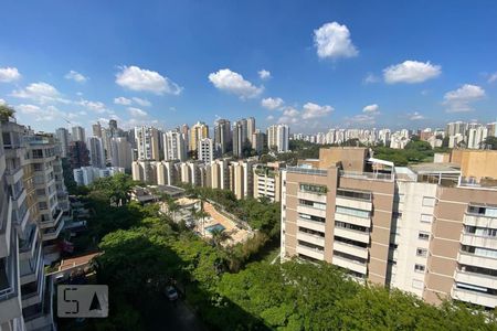 Vista da Sala de apartamento para alugar com 4 quartos, 237m² em Paraíso do Morumbi, São Paulo