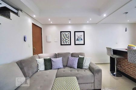 Sala de apartamento à venda com 3 quartos, 140m² em Vila Vitória, Santo André