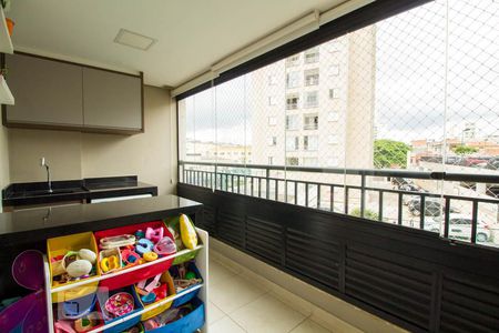 Varanda  de apartamento à venda com 2 quartos, 62m² em Jardim Santa Cruz (sacomã), São Paulo