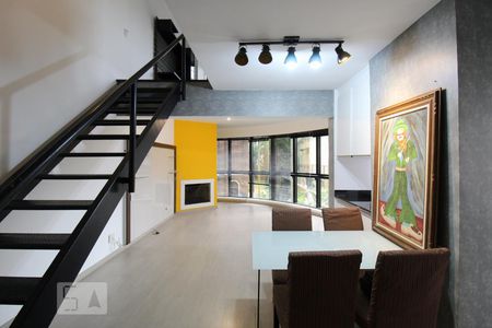 Sala de apartamento para alugar com 1 quarto, 98m² em Jardim Sílvia, Santo André