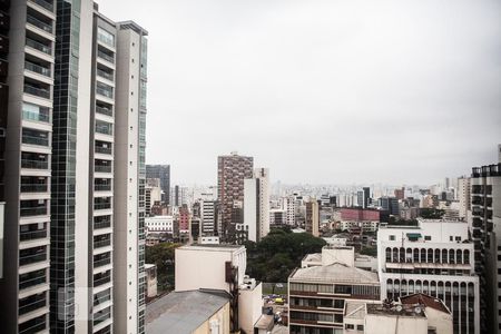 Vista da Sala de kitnet/studio para alugar com 1 quarto, 16m² em Bela Vista, São Paulo