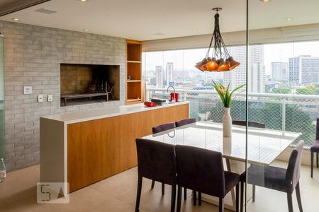 Varanda gourmet de apartamento à venda com 2 quartos, 108m² em Jardim Peri, São Paulo