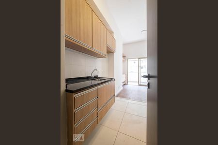 Cozinha de kitnet/studio à venda com 1 quarto, 24m² em Vila Madalena, São Paulo