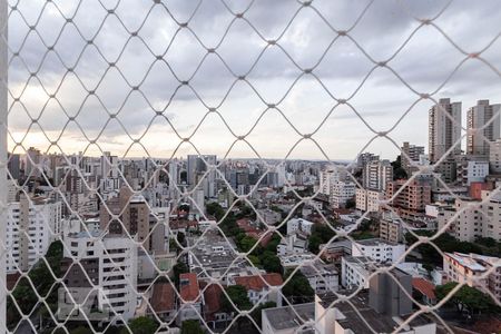 Vista da varanda da sala de apartamento para alugar com 2 quartos, 70m² em Serra, Belo Horizonte