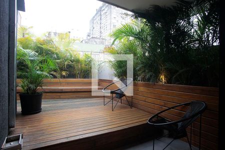 Área Comum - Rooftop de kitnet/studio para alugar com 1 quarto, 27m² em Centro Histórico, Porto Alegre