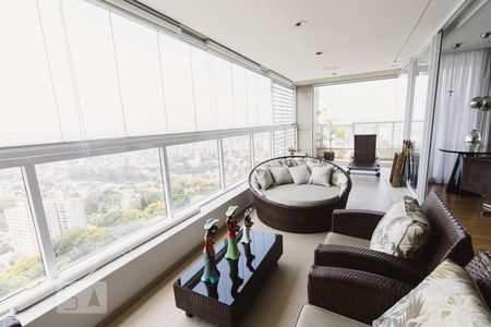 Varanda 1 de apartamento à venda com 4 quartos, 421m² em Alto da Lapa, São Paulo