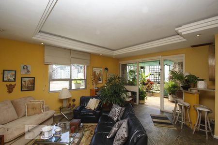 Sala de apartamento à venda com 2 quartos, 105m² em Laranjeiras, Rio de Janeiro