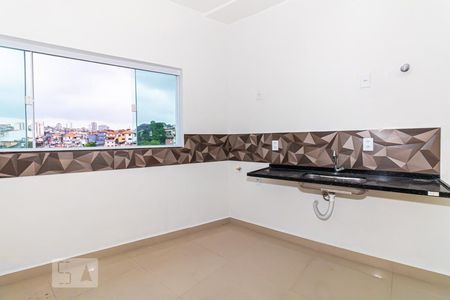 Sala e Cozinha de apartamento para alugar com 1 quarto, 45m² em Vila Isolina Mazzei, São Paulo