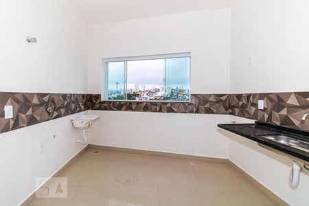 Sala e Cozinha de apartamento para alugar com 1 quarto, 45m² em Vila Isolina Mazzei, São Paulo