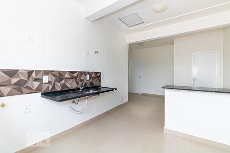 Sala e Cozinha de apartamento para alugar com 1 quarto, 45m² em Vila Isolina Mazzei, São Paulo