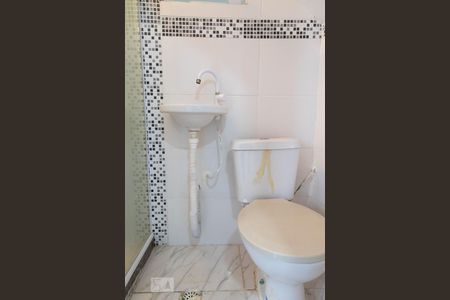 Banheiro de kitnet/studio à venda com 1 quarto, 25m² em Vargem Grande, Rio de Janeiro