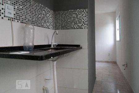 Sala / Cozinha de kitnet/studio à venda com 1 quarto, 25m² em Vargem Grande, Rio de Janeiro