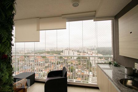 Sala de apartamento à venda com 2 quartos, 61m² em Campininha, São Paulo