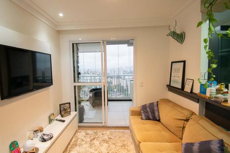 Sala de apartamento à venda com 2 quartos, 61m² em Campininha, São Paulo