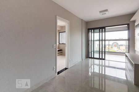 Sala de apartamento para alugar com 1 quarto, 51m² em Indianópolis, São Paulo