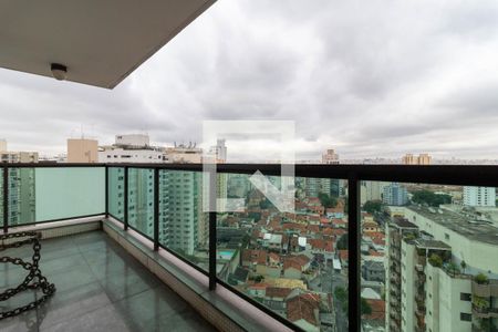 Varanda da Sala de apartamento à venda com 5 quartos, 350m² em Santana, São Paulo