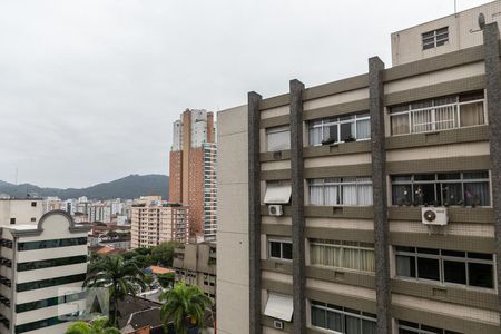 Vista de apartamento para alugar com 3 quartos, 124m² em Gonzaga, Santos
