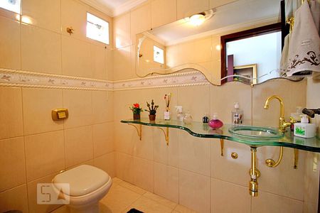 Lavabo de casa à venda com 4 quartos, 400m² em Vila Homero Thon, Santo André