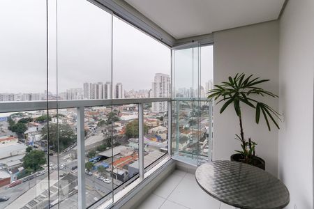 Varanda Sala de apartamento à venda com 2 quartos, 56m² em Barra Funda, São Paulo