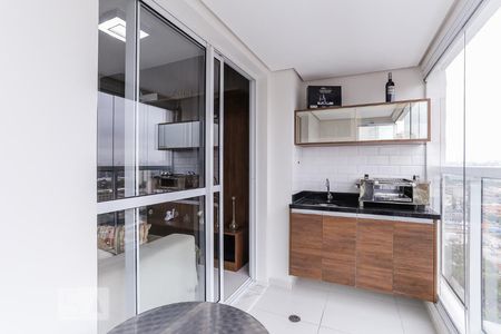 Varanda Sala de apartamento à venda com 2 quartos, 56m² em Barra Funda, São Paulo