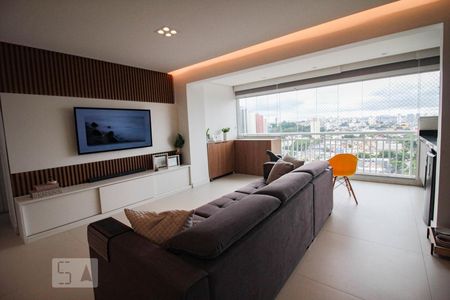 Sala de apartamento à venda com 2 quartos, 74m² em Vila Arcádia, São Paulo