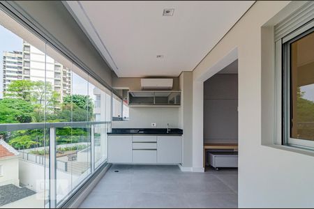 Varanda de apartamento para alugar com 2 quartos, 68m² em Sumaré, São Paulo