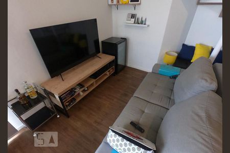 Sala de apartamento para alugar com 1 quarto, 70m² em Vila Andrade, São Paulo