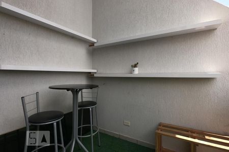 Varanda da Sala de apartamento para alugar com 1 quarto, 70m² em Vila Andrade, São Paulo