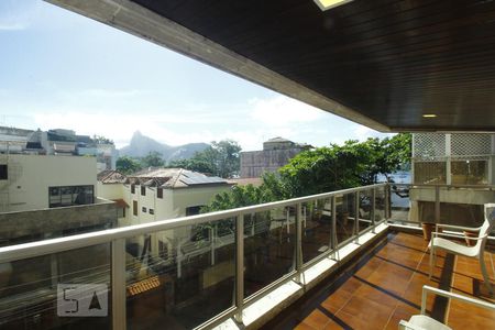 Varanda de apartamento à venda com 3 quartos, 165m² em Urca, Rio de Janeiro