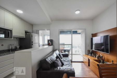 Sala de apartamento para alugar com 2 quartos, 54m² em Chácara Santo Antônio (zona Sul), São Paulo