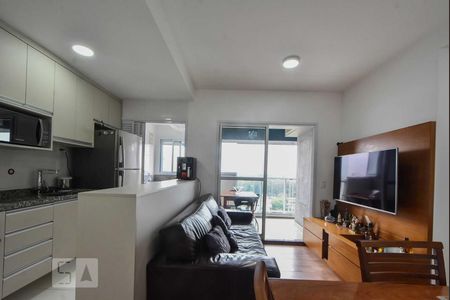 Sala de apartamento para alugar com 2 quartos, 54m² em Chácara Santo Antônio (zona Sul), São Paulo