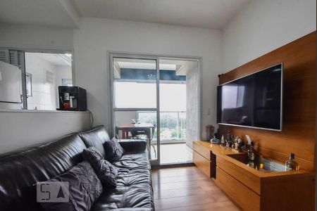 Sala de Estar de apartamento para alugar com 2 quartos, 54m² em Chácara Santo Antônio (zona Sul), São Paulo