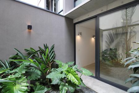 Varanda de kitnet/studio para alugar com 1 quarto, 50m² em Brooklin Paulista, São Paulo