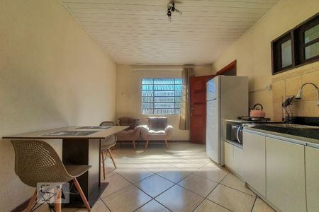 Sala e Cozinha de apartamento para alugar com 1 quarto, 40m² em Alto Petrópolis, Porto Alegre