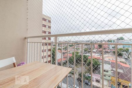 Varanda da Sala de apartamento à venda com 2 quartos, 47m² em Vila Santana, São Paulo