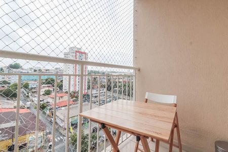 Varanda da Sala de apartamento à venda com 2 quartos, 47m² em Vila Santana, São Paulo