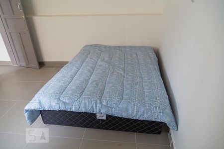 Cama de Casal do Quarto de kitnet/studio para alugar com 1 quarto, 45m² em Santa Tereza, Belo Horizonte