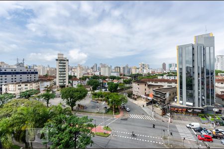 Vista de apartamento para alugar com 3 quartos, 92m² em Macuco, Santos