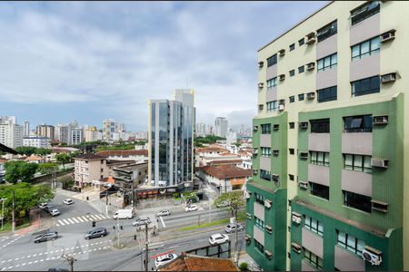 Vista de apartamento para alugar com 3 quartos, 92m² em Macuco, Santos