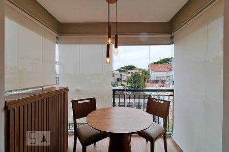 Varanda da Sala de apartamento à venda com 2 quartos, 81m² em Jardim Leonor, São Paulo
