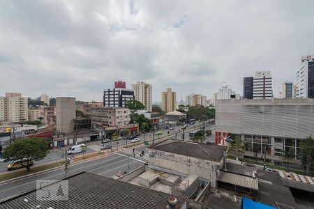 Vista Quarto/Cozinha de kitnet/studio para alugar com 1 quarto, 25m² em Mirandópolis, São Paulo