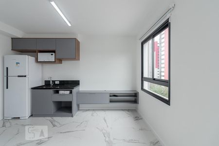 Quarto/Cozinha de kitnet/studio para alugar com 1 quarto, 25m² em Mirandópolis, São Paulo
