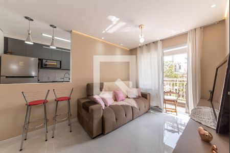 Sala de apartamento para alugar com 2 quartos, 61m² em Vila Isa, São Paulo