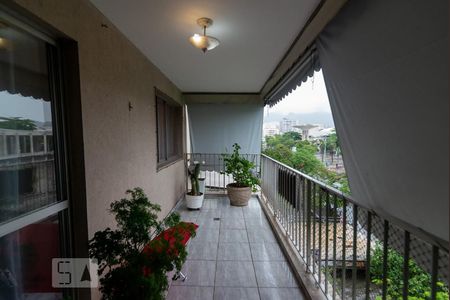 Varanda da Sala de apartamento à venda com 1 quarto, 74m² em Maracanã, Rio de Janeiro