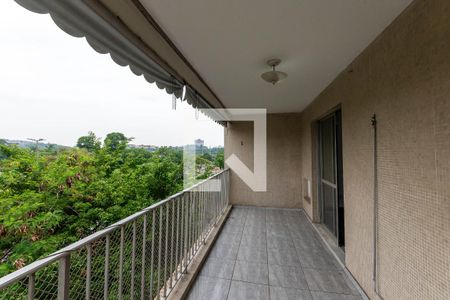 Varanda da Sala de apartamento à venda com 1 quarto, 70m² em Maracanã, Rio de Janeiro