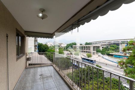 Varanda da Sala de apartamento à venda com 1 quarto, 70m² em Maracanã, Rio de Janeiro