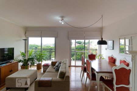 Salas de apartamento para alugar com 3 quartos, 128m² em Chácara da Barra, Campinas