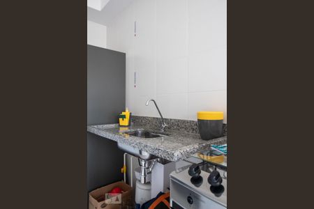 Cozinha de apartamento para alugar com 1 quarto, 26m² em Cambuci, São Paulo